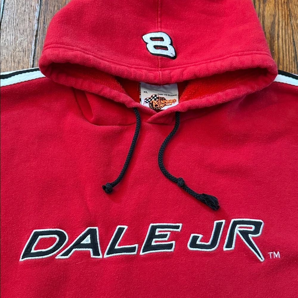 90’s Dale Earnhardt Jr. Vintage Fleece Hoodie - Picture 2 of 10